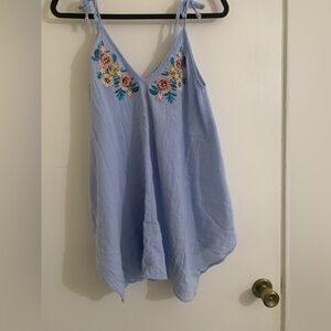 No Boundaries Light Blue tank